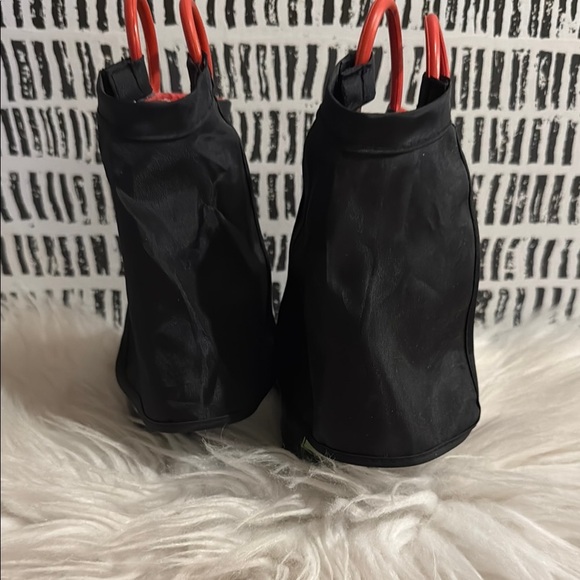 Western chief Darth Vader Rain Boots with Red Handles removable cape sz 5 NWOT - Picture 3 of 8